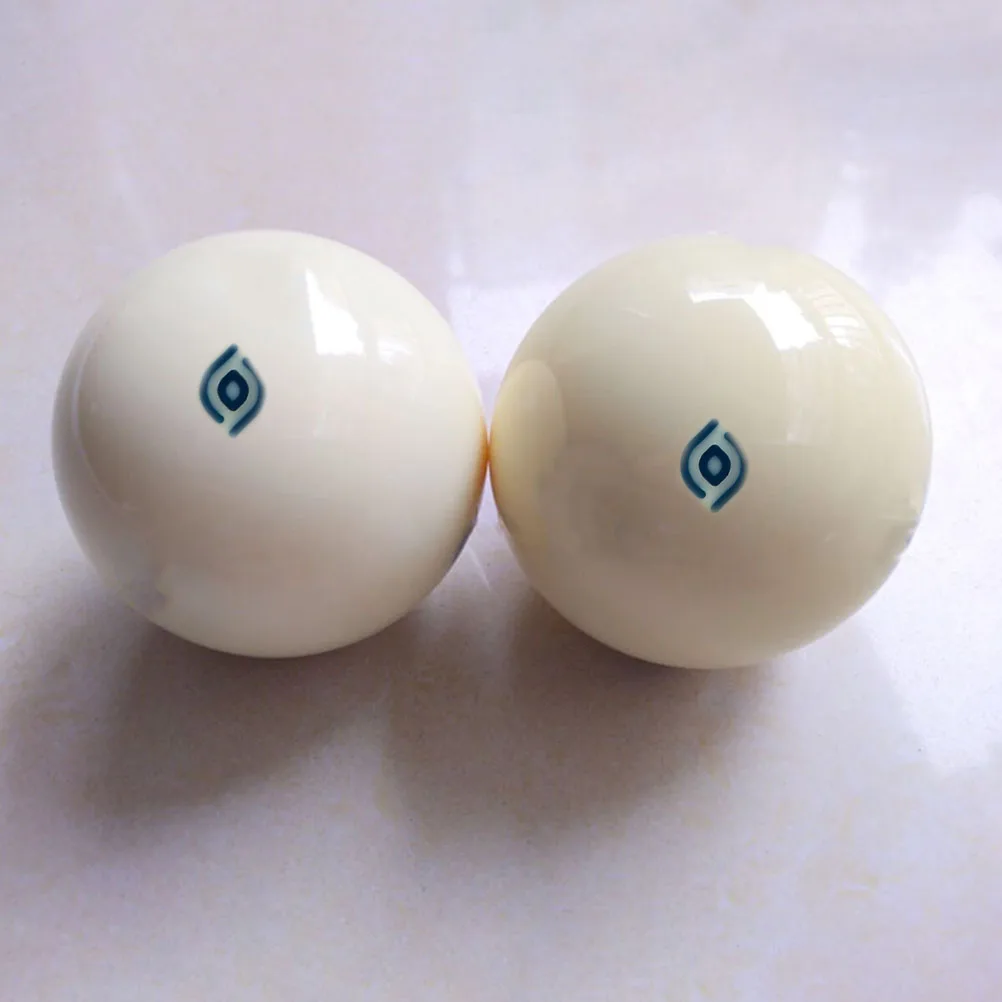 2pcs Billiard White Balls Resin Material Durable Scratch Resistant Cue Balls For Game Rooms Bars Sports Match Players Pool
2pcs Billiard White Balls Resin Material Durable Scratch Resistant Cue Balls For Game Rooms Bars Sports Match Players Pool