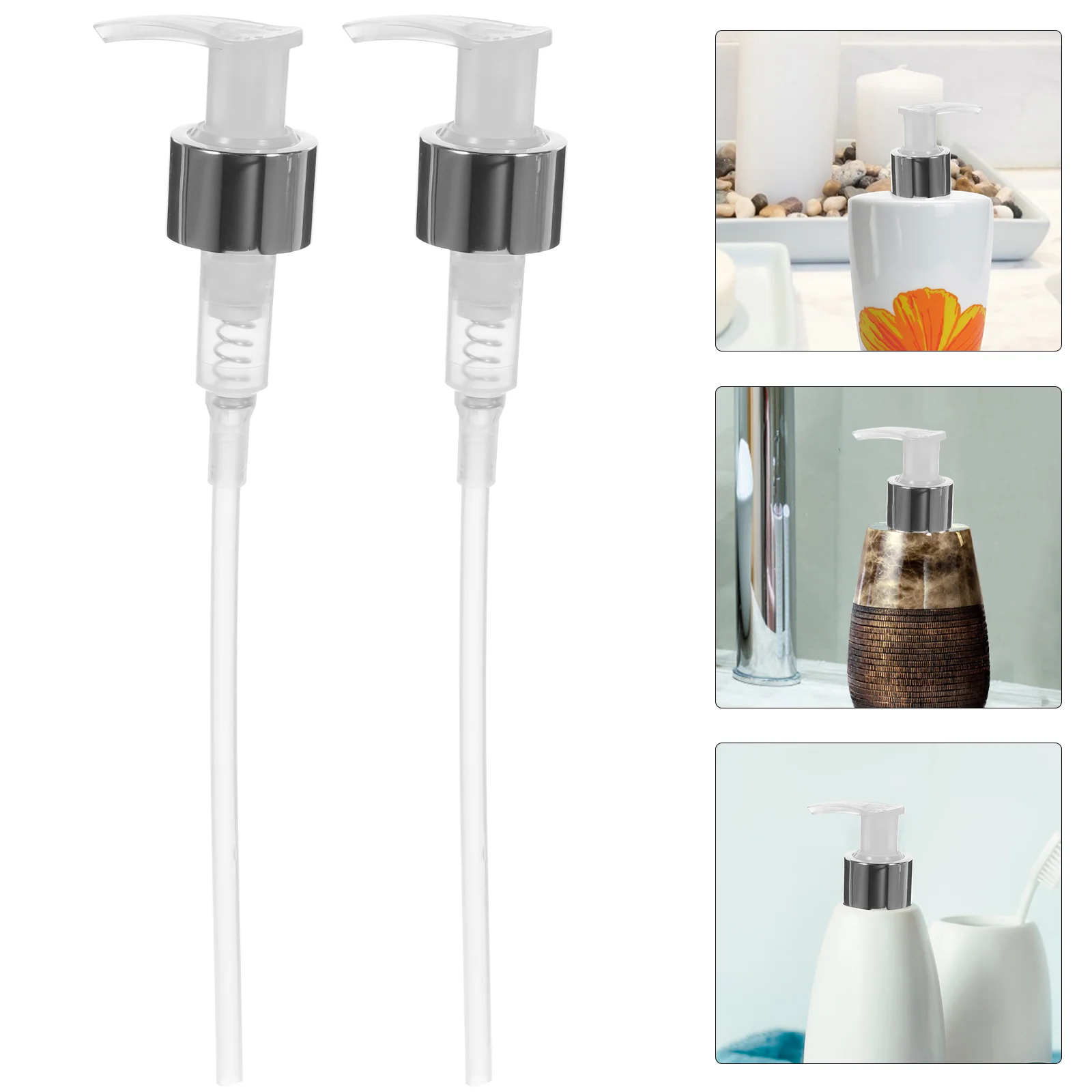 4 Pcs Lotion Pump Head Dispenser Bottle Soap Shampoo Bottle Pump Syrup Gallon Shampoo
4 Pcs Lotion Pump Head Dispenser Bottle Soap Shampoo Bottle Pump Syrup Gallon Shampoo