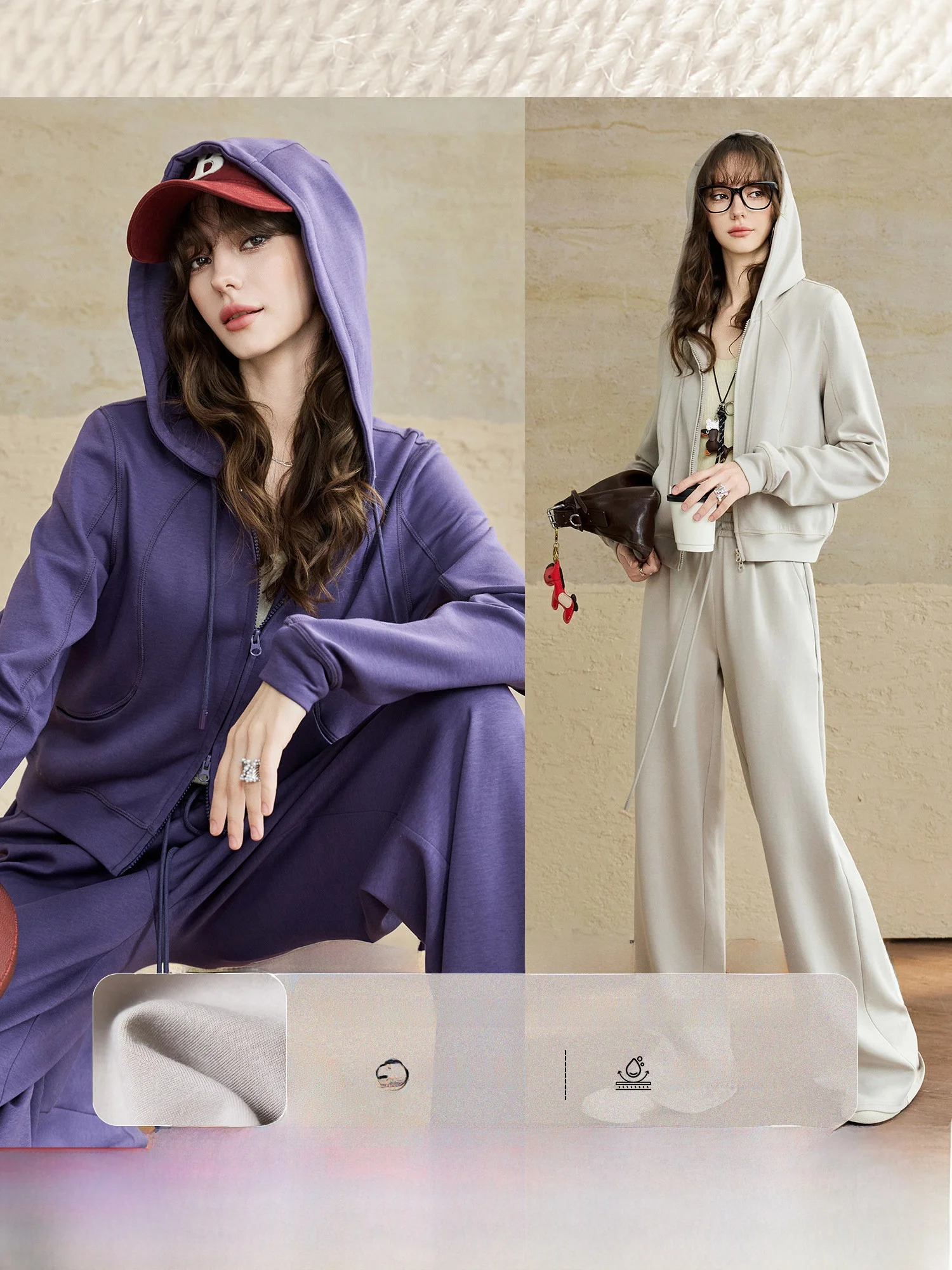 Cozy Airport Sport Set Long Velvet Modal Hooded Open Cardigan Spring Sweatshirt Sweatpants Women Fashion Set Pure Color Workwear
Cozy Airport Sport Set Long Velvet Modal Hooded Open Cardigan Spring Sweatshirt Sweatpants Women Fashion Set Pure Color Workwear