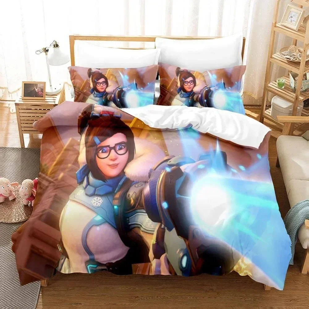 3D Printing Game Overwatch 2 Invasion Bedding Set Single Twin Full Queen King Size Bed Set Adult Kid Bedroom Duvet cover Sets
3D Printing Game Overwatch 2 Invasion Bedding Set Single Twin Full Queen King Size Bed Set Adult Kid Bedroom Duvet cover Sets