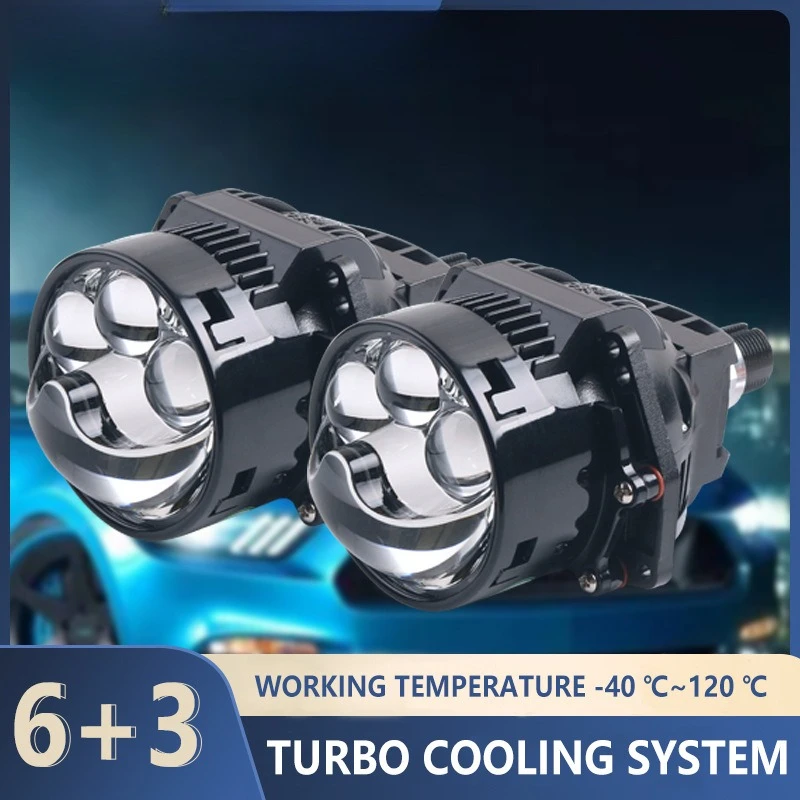 3 Inch 120W 6000K High Bright S17PRO Three‑Eye Plug‑and‑Play Projetor Bi LED Dual Beam Lens Headlight For Car Refit Upgrade
3 Inch 120W 6000K High Bright S17PRO Three‑Eye Plug‑and‑Play Projetor Bi LED Dual Beam Lens Headlight For Car Refit Upgrade