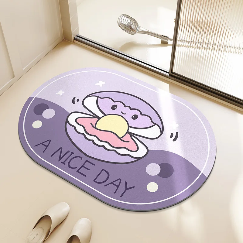 Bathroom floor mat, bathroom diatom mud absorbent mat, door mat entry non-slip bathroom quick-drying non-slip carpet wholesale
Bathroom floor mat, bathroom diatom mud absorbent mat, door mat entry non-slip bathroom quick-drying non-slip carpet wholesale