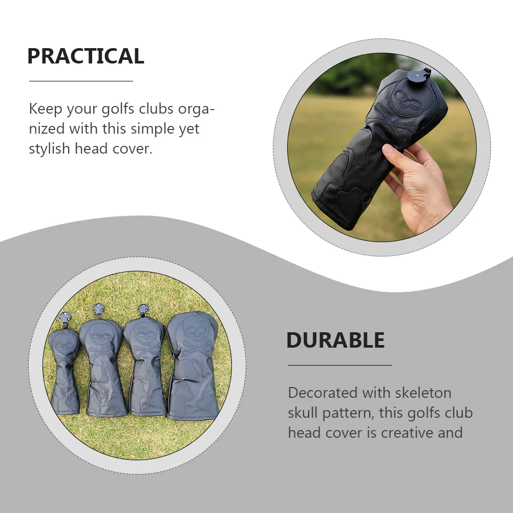 1Pcs Creative Skull Golf Club Head Cover Easy-Clean Durable Long-Lasting Protection Golfs Club Head Cover
1Pcs Creative Skull Golf Club Head Cover Easy-Clean Durable Long-Lasting Protection Golfs Club Head Cover