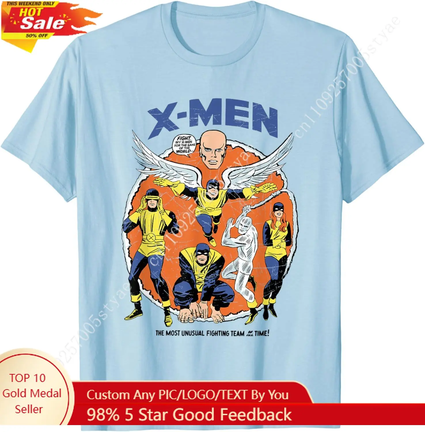 Marvel Original X-Men Mutants Classic Retro Comic T-Shirt
Marvel Original X-Men Mutants Classic Retro Comic T-Shirt