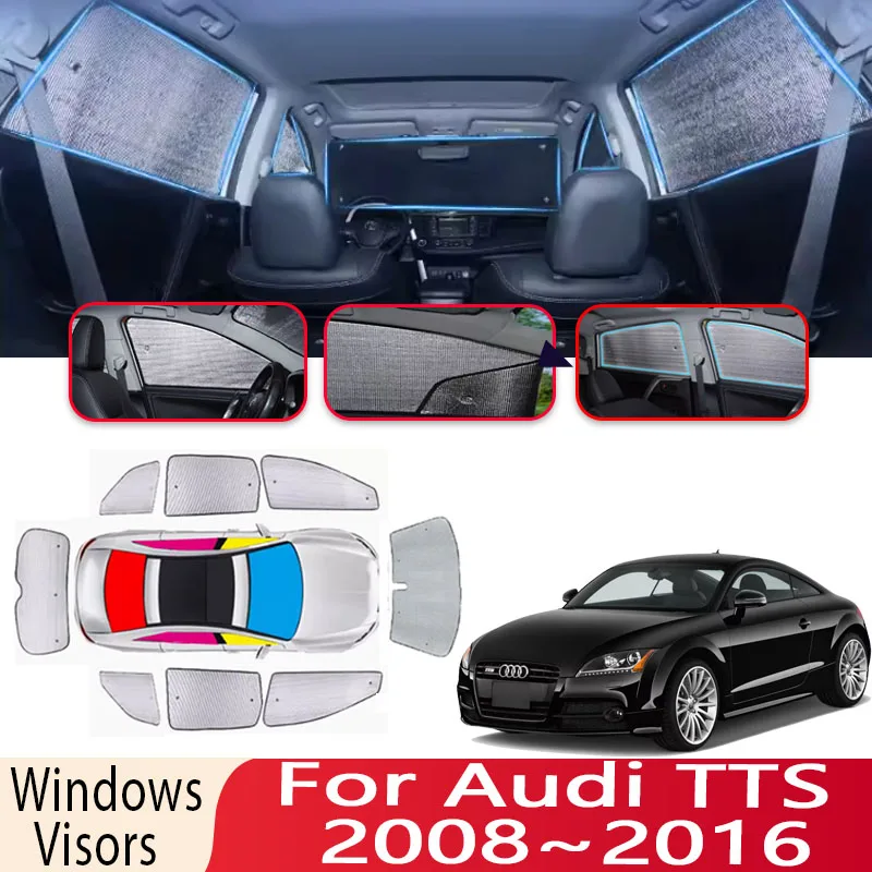 Car Sun Shade For Audi TTS 2008~2016 2009 2020 2021 Windshield Sunshade Heat Insulation Auto Sun Protection Visor Accessories
Car Sun Shade For Audi TTS 2008~2016 2009 2020 2021 Windshield Sunshade Heat Insulation Auto Sun Protection Visor Accessories