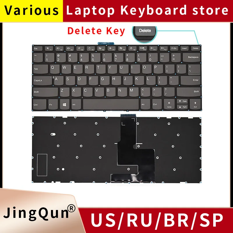 US Brazil Spanish Russian Keyboard for Lenovo IdeaPad 320-14IKB 320-14AST 14ISK 520S-14IKB S145-14 14IGM 14IIL SN20M61485 New
US Brazil Spanish Russian Keyboard for Lenovo IdeaPad 320-14IKB 320-14AST 14ISK 520S-14IKB S145-14 14IGM 14IIL SN20M61485 New