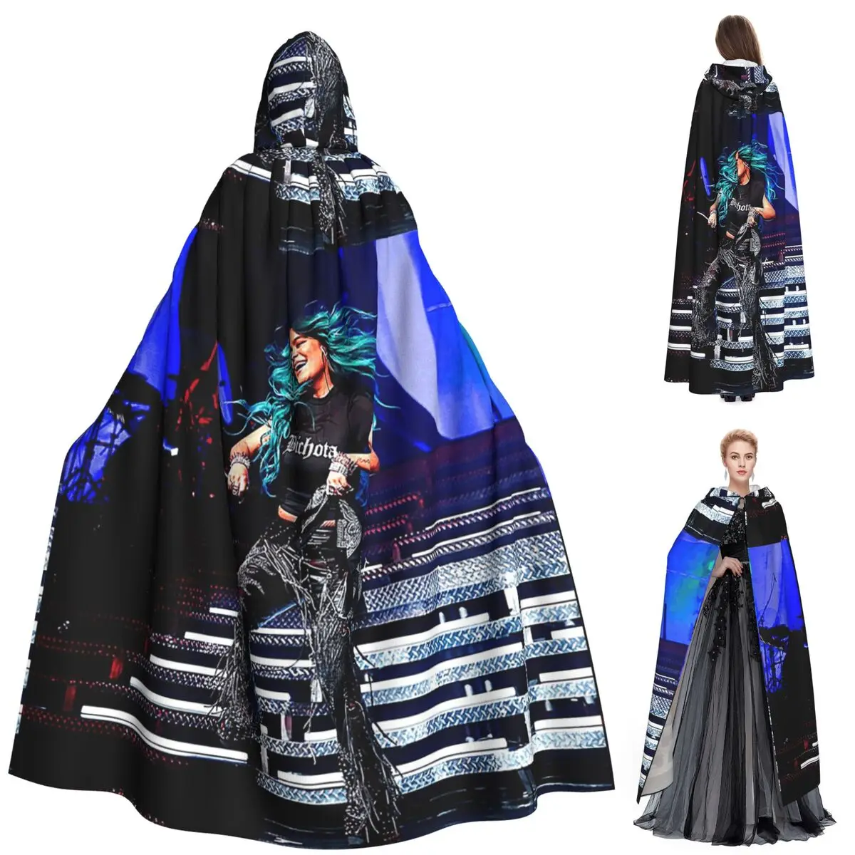 Karol G Long Hooded Cloak Witch Medieval Costume Cosplay Cape HalloweenVampire Adult Unisex
Karol G Long Hooded Cloak Witch Medieval Costume Cosplay Cape HalloweenVampire Adult Unisex