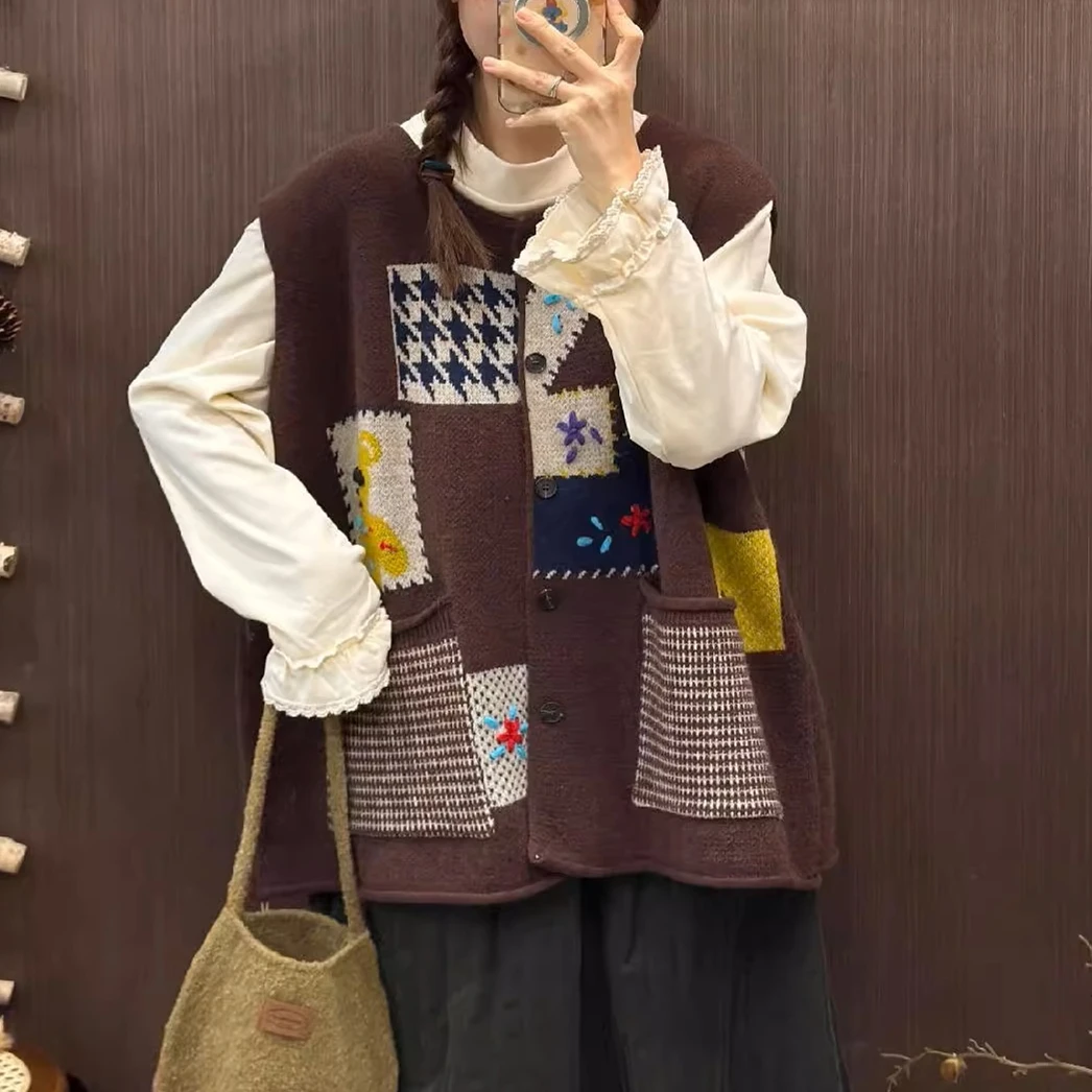 Высококачественный женский клетчатый жилет больших размеров, верхняя одежда, топ, свитер, джет, поездка на работу, круглый Ne Thiened, зимняя мода, Китай
Высококачественный женский клетчатый жилет больших размеров, верхняя одежда, топ, свитер, джет, поездка на работу, круглый Ne Thiened, зимняя мода, Китай