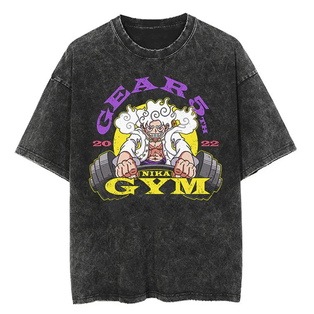 Harajuku Washed Tshirt Hip Hop Streetwear Japanese Anime One Piece Printed T-Shirt Men Cotton T Shirt Summer Short Sleeve Tees
Harajuku Washed Tshirt Hip Hop Streetwear Japanese Anime One Piece Printed T-Shirt Men Cotton T Shirt Summer Short Sleeve Tees