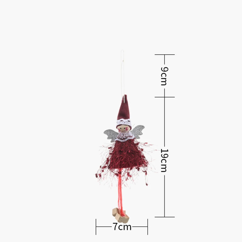 6Pcs Hanging Angel Pendant Christmas Cloth Decorations for Room Bedroom Party Home Garden Yard Porch Mini Craft
6Pcs Hanging Angel Pendant Christmas Cloth Decorations for Room Bedroom Party Home Garden Yard Porch Mini Craft