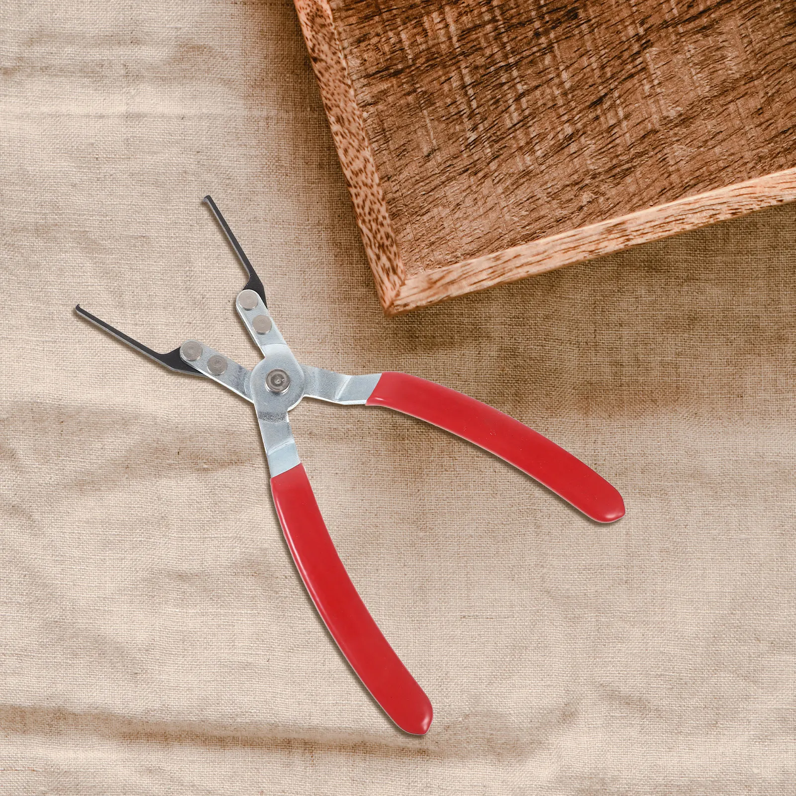 Набор из 2 прецизионных клещей-съемников реле, прочные, из легированной стали, для снятия автомобильных предохранителей, с удобным захватом, длинногубцы, инструмент для демонтажа
Набор из 2 прецизионных клещей-съемников реле, прочные, из легированной стали, для снятия автомобильных предохранителей, с удобным захватом, длинногубцы, инструмент для демонтажа