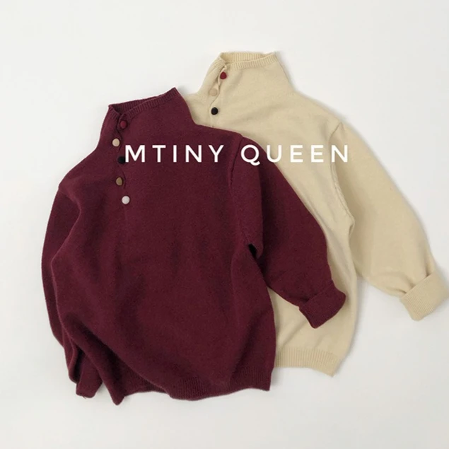 Sweater 2025 Autumn Winter New Children's Clothing Korean Style Boys and Girls Fashion Hand Button Half Turtled Sweater Casual
Sweater 2025 Autumn Winter New Children's Clothing Korean Style Boys and Girls Fashion Hand Button Half Turtled Sweater Casual