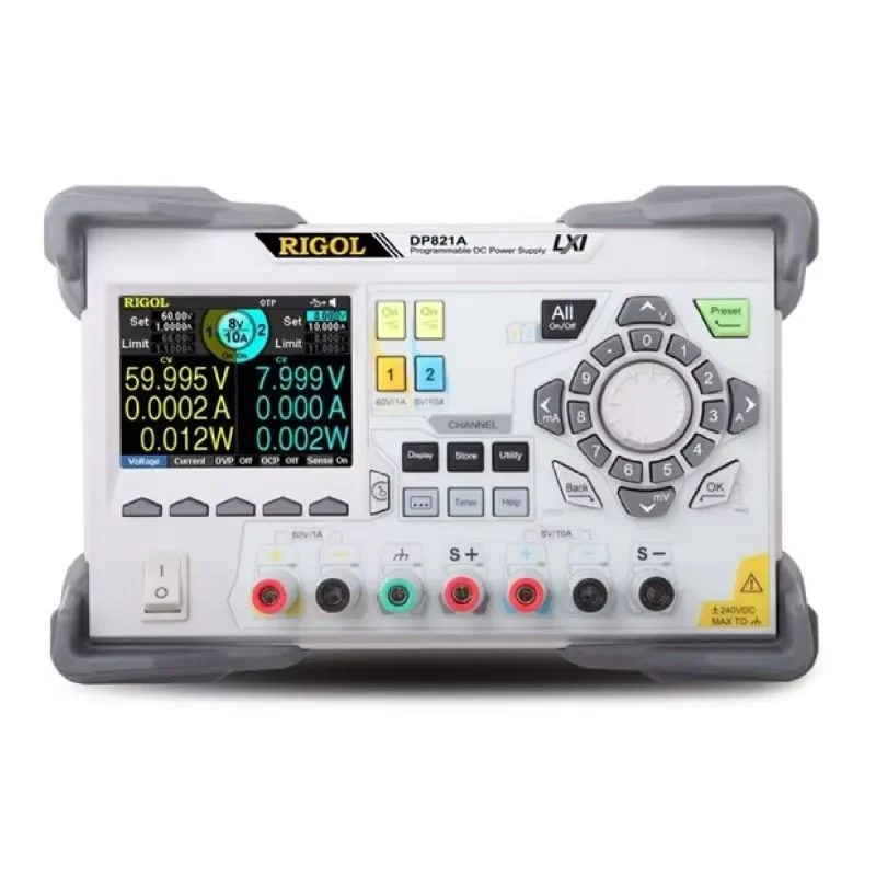 DP821A Dual-Channel Programmable DC Power Supply (140W 8V/10A & 60V/1A) 1.5-Year Warranty OEM/ODM Customized Support
DP821A Dual-Channel Programmable DC Power Supply (140W 8V/10A & 60V/1A) 1.5-Year Warranty OEM/ODM Customized Support