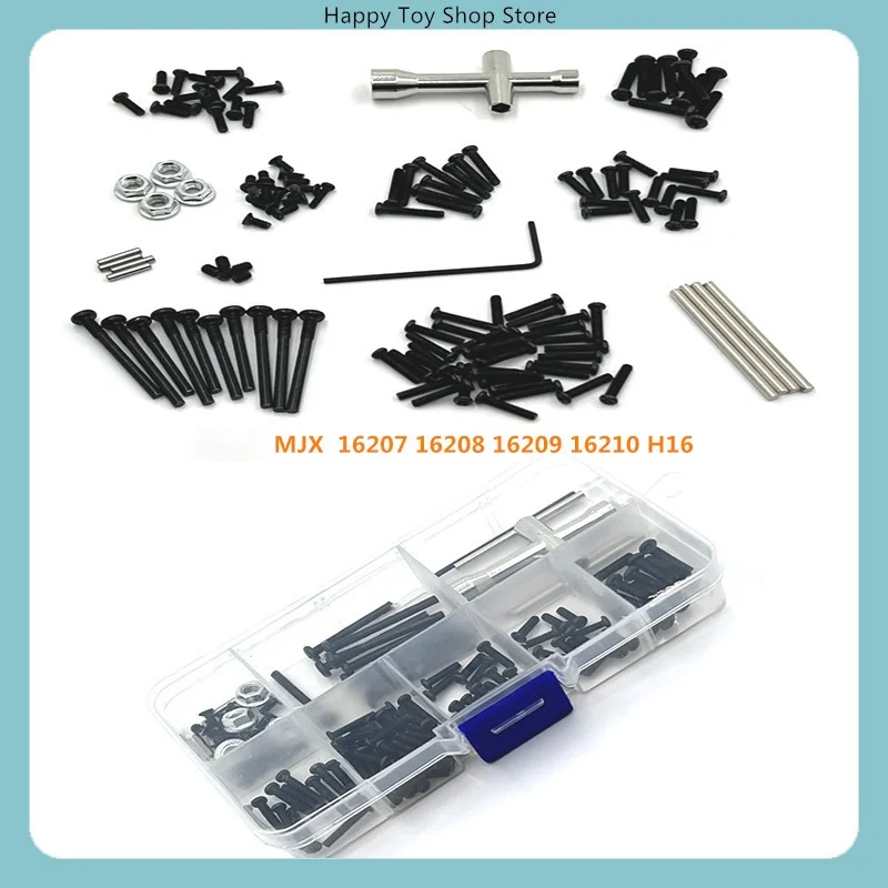 MJX 16207-16210 Набор инструментов RC с шестигранными ключами, 48 шт. Набор отверток и коробка-органайзер для моделей H6
MJX 16207-16210 Набор инструментов RC с шестигранными ключами, 48 шт. Набор отверток и коробка-органайзер для моделей H6