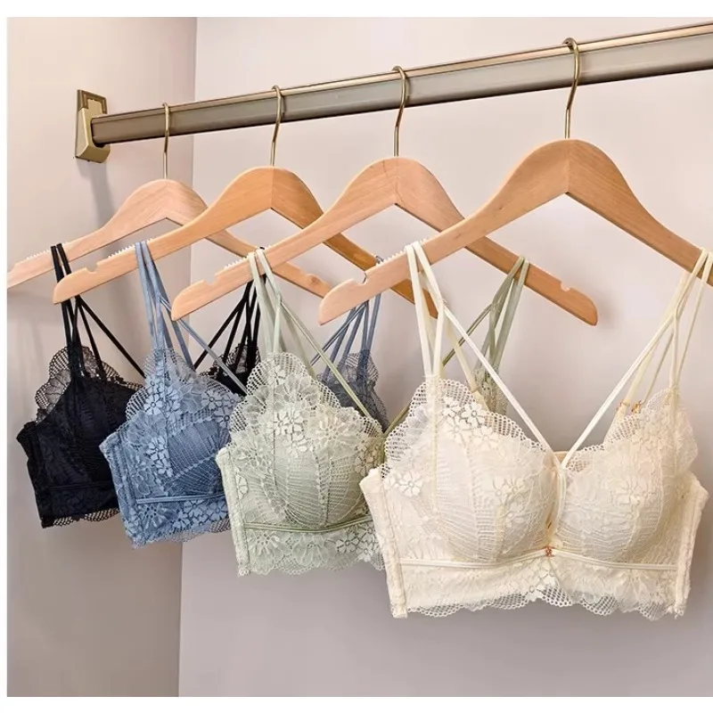 Sexy Lace Lingerie Thick Bun Shaped Cups Wire Free Gather Shape Lift Bust Non Empty Cup For Small Breasts Comfy Sleeping Support
Sexy Lace Lingerie Thick Bun Shaped Cups Wire Free Gather Shape Lift Bust Non Empty Cup For Small Breasts Comfy Sleeping Support