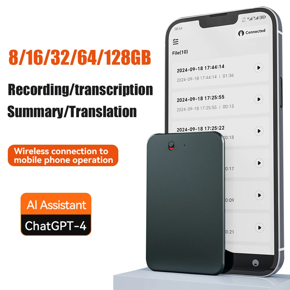 AI ChatGPT-4 Intelligent Voice Recorder Transcribe Mind Mapping & AI Summary AI Voice Recorder with APP for Lectures Meetings
AI ChatGPT-4 Intelligent Voice Recorder Transcribe Mind Mapping & AI Summary AI Voice Recorder with APP for Lectures Meetings