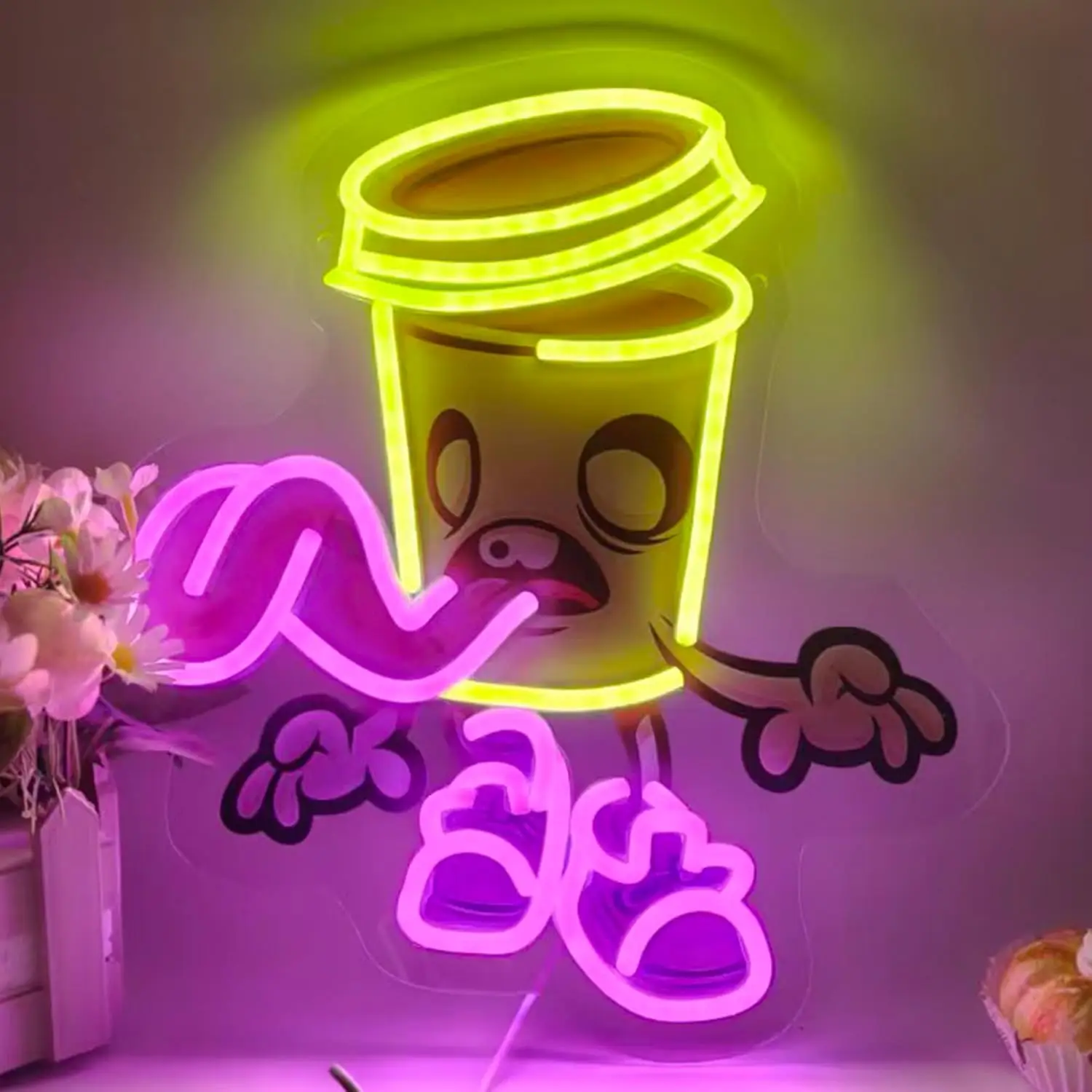 Zombie Cup LED Neon Sign, Spooky Zombie Drink Neon Lights Wall Decor, Bar, Game Room, Party, Halloween, Gifts for Horror Lovers
Zombie Cup LED Neon Sign, Spooky Zombie Drink Neon Lights Wall Decor, Bar, Game Room, Party, Halloween, Gifts for Horror Lovers