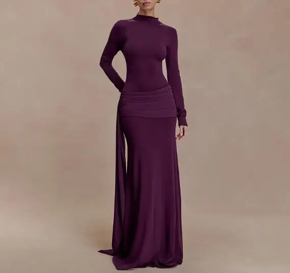 2026 Spring/Summer New Women's Fashion Sexy Bag Hip Skirt Solid Color Round Neck Folding Spicy Girl Slimming Dress
2026 Spring/Summer New Women's Fashion Sexy Bag Hip Skirt Solid Color Round Neck Folding Spicy Girl Slimming Dress