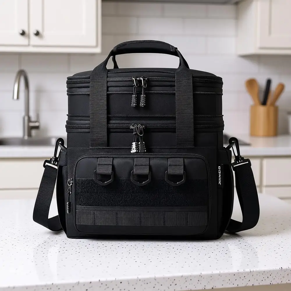 Изолированная герметичная сумка для обедов с регулируемым плечевым ремнем, прочная расширяемая сумка-холодильник для работы, офиса, путешествий, кемпинга, походов.
Изолированная герметичная сумка для обедов с регулируемым плечевым ремнем, прочная расширяемая сумка-холодильник для работы, офиса, путешествий, кемпинга, походов.