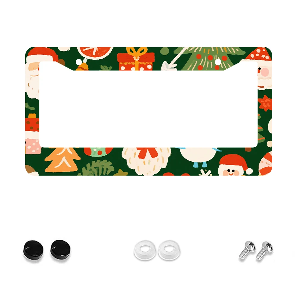 1 шт., зеленый красочный рождественский узор, рамка номерного знака с 2 отверстиями, алюминиевый материал, 6x12 дюймов с набором винтов, забавный мультяшный автомобиль
1 шт., зеленый красочный рождественский узор, рамка номерного знака с 2 отверстиями, алюминиевый материал, 6x12 дюймов с набором винтов, забавный мультяшный автомобиль