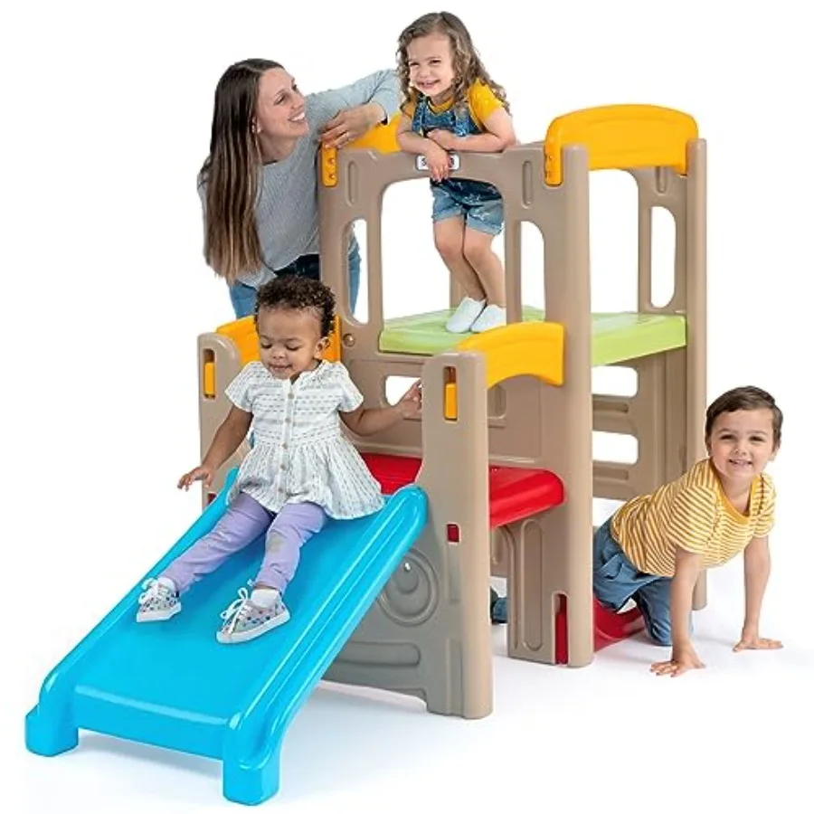 Young Explorers Adventure Climber and Slide - Indoor Outdoor Backyard Playset for Toddlers and
Young Explorers Adventure Climber and Slide - Indoor Outdoor Backyard Playset for Toddlers and
