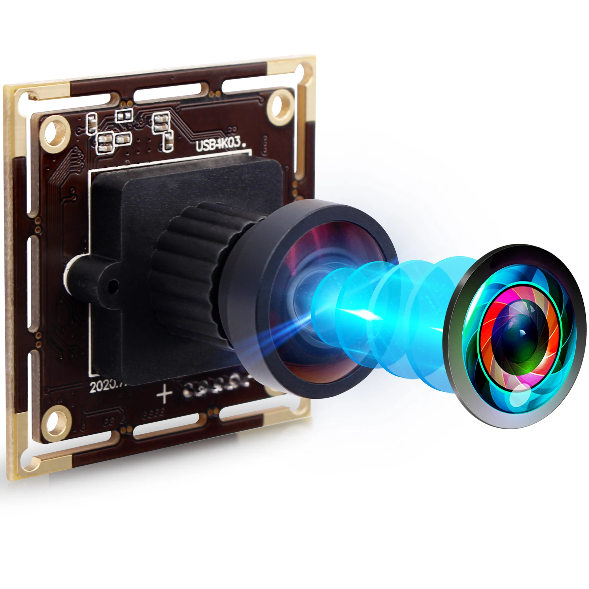 IMX415 Mini 4K Camera Module USB 3840X2160 30FPS with No Distortion Lens for Face Identification Capturing USB4K03-LC1100
IMX415 Mini 4K Camera Module USB 3840X2160 30FPS with No Distortion Lens for Face Identification Capturing USB4K03-LC1100