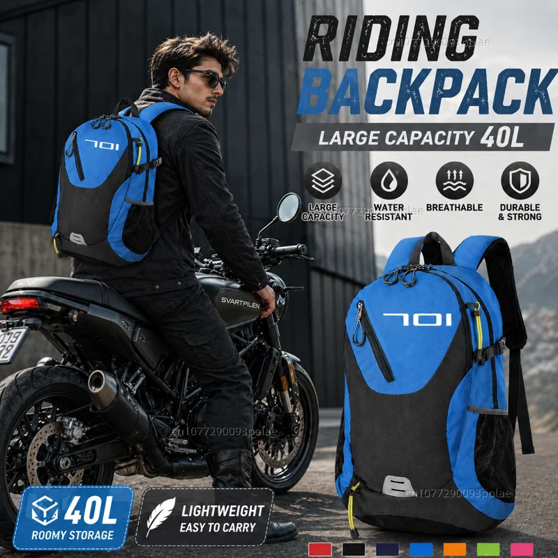 For Husqvarna Svartpilen 401 250 701 Large Capacity Waterproof Outdoor Racing travel Men waterproof Backpack Bag Motorcycle Gift
For Husqvarna Svartpilen 401 250 701 Large Capacity Waterproof Outdoor Racing travel Men waterproof Backpack Bag Motorcycle Gift