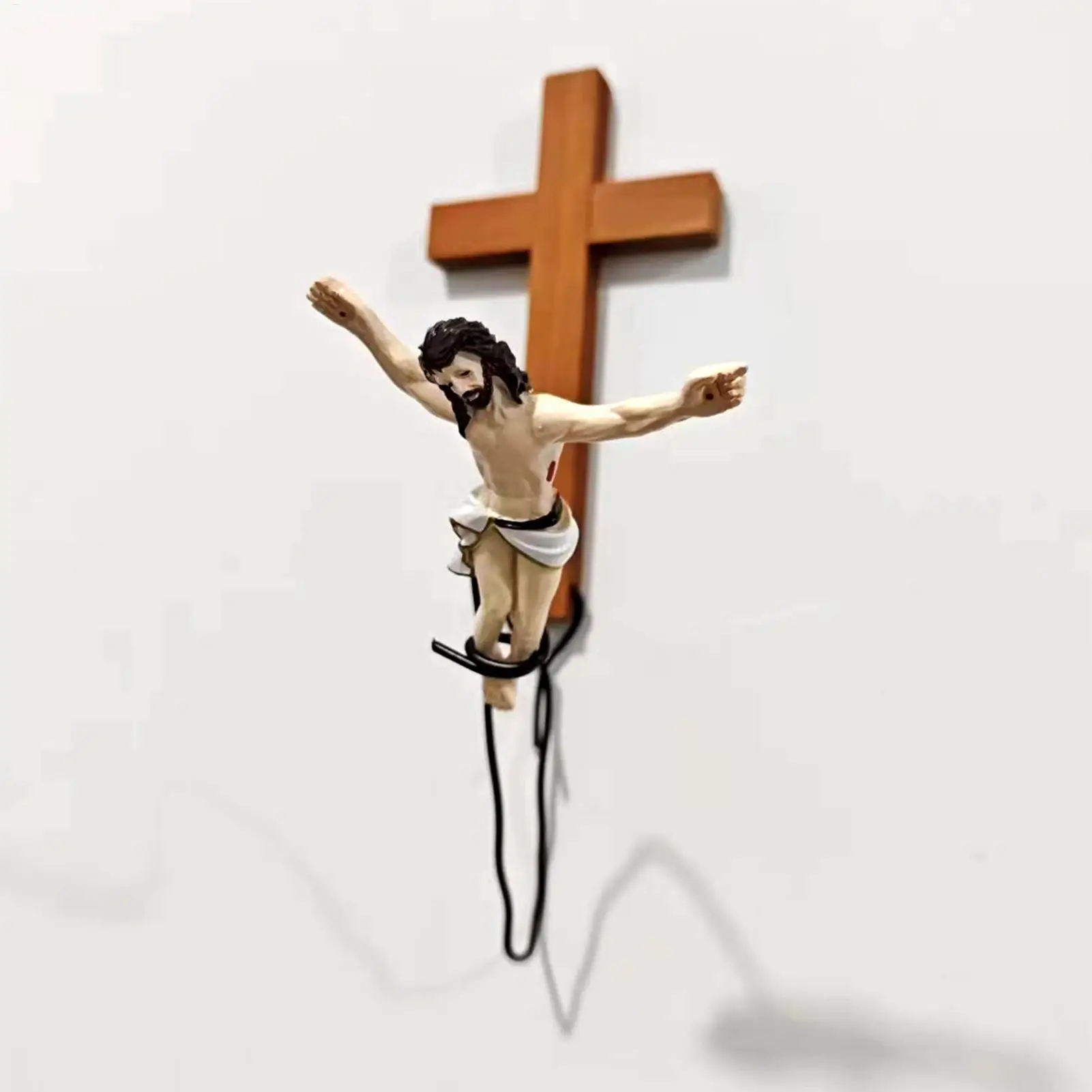 BungeeJesus распятие настенный художественный декор прыгающий Иисус фигурка из смолы декоративные статуи Иисуса из смолы для дома, церковного жизни
BungeeJesus распятие настенный художественный декор прыгающий Иисус фигурка из смолы декоративные статуи Иисуса из смолы для дома, церковного жизни