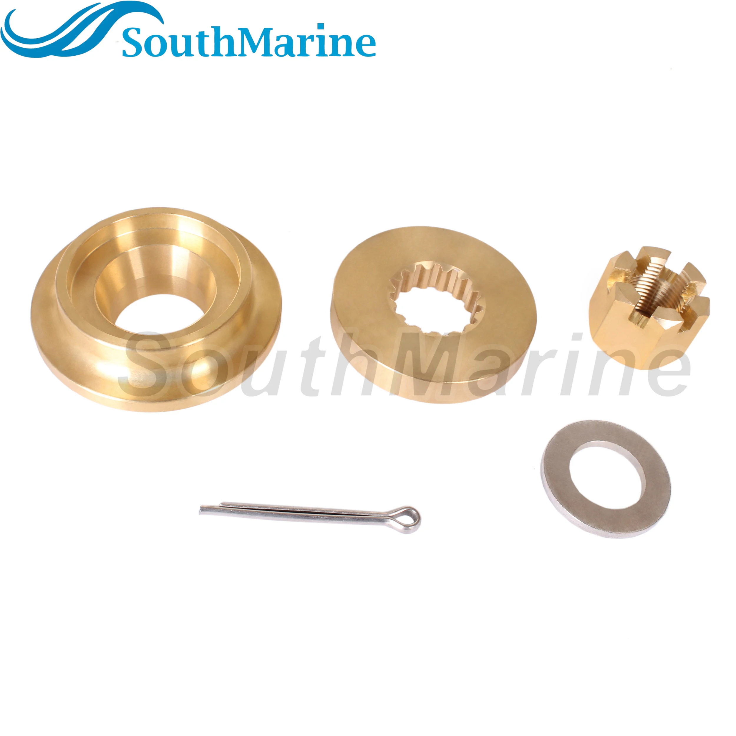 Outboard Motor 57635-92J01 Stopper Propeller Bush / Thrust Washer, 57633-90J02 Spacer, 09141-18005 Nut Kit for Suzuki 90HP-140HP
Outboard Motor 57635-92J01 Stopper Propeller Bush / Thrust Washer, 57633-90J02 Spacer, 09141-18005 Nut Kit for Suzuki 90HP-140HP