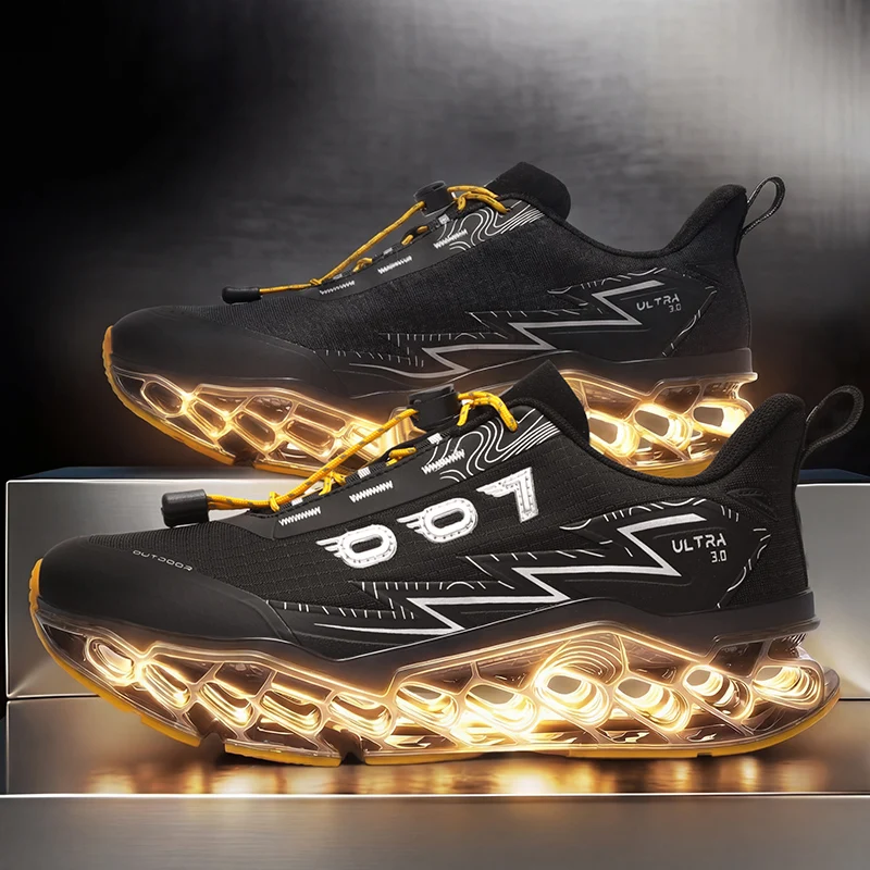 Men 3D Printed Outdoor Shoes Parametric Hollow Breathable Lightweight Non Slip Hiking Trekking Footwear
Men 3D Printed Outdoor Shoes Parametric Hollow Breathable Lightweight Non Slip Hiking Trekking Footwear