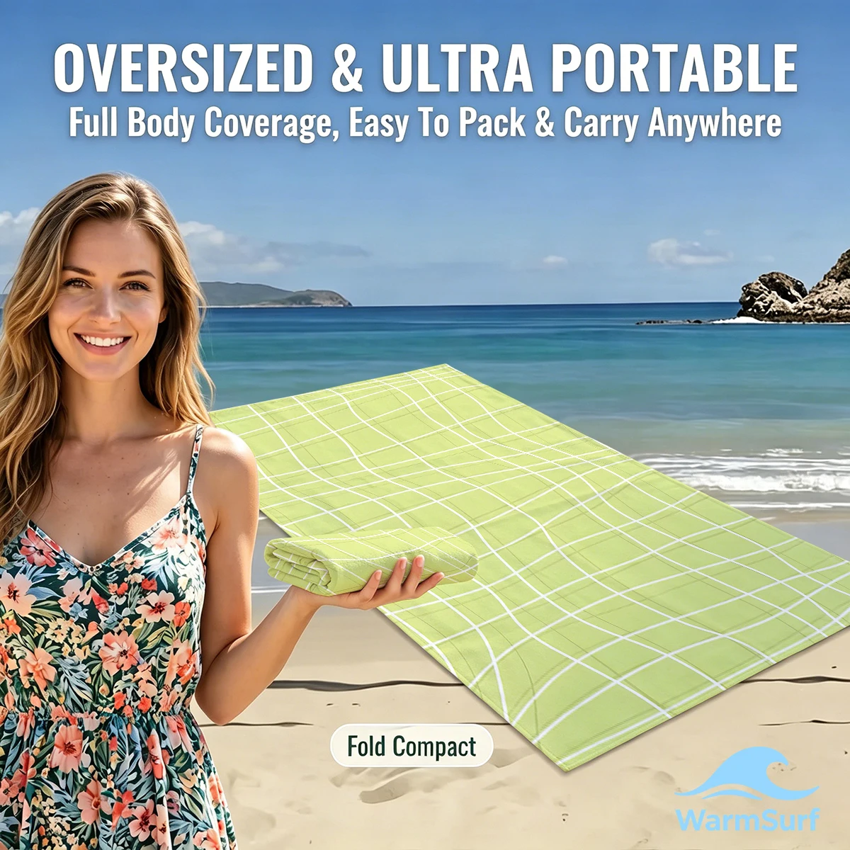 Warped Linen Grid Quick Drying Beach Towels Ultra Lightweight Fast-drying Super Absorbent It is a must-have item for summer
Warped Linen Grid Quick Drying Beach Towels Ultra Lightweight Fast-drying Super Absorbent It is a must-have item for summer