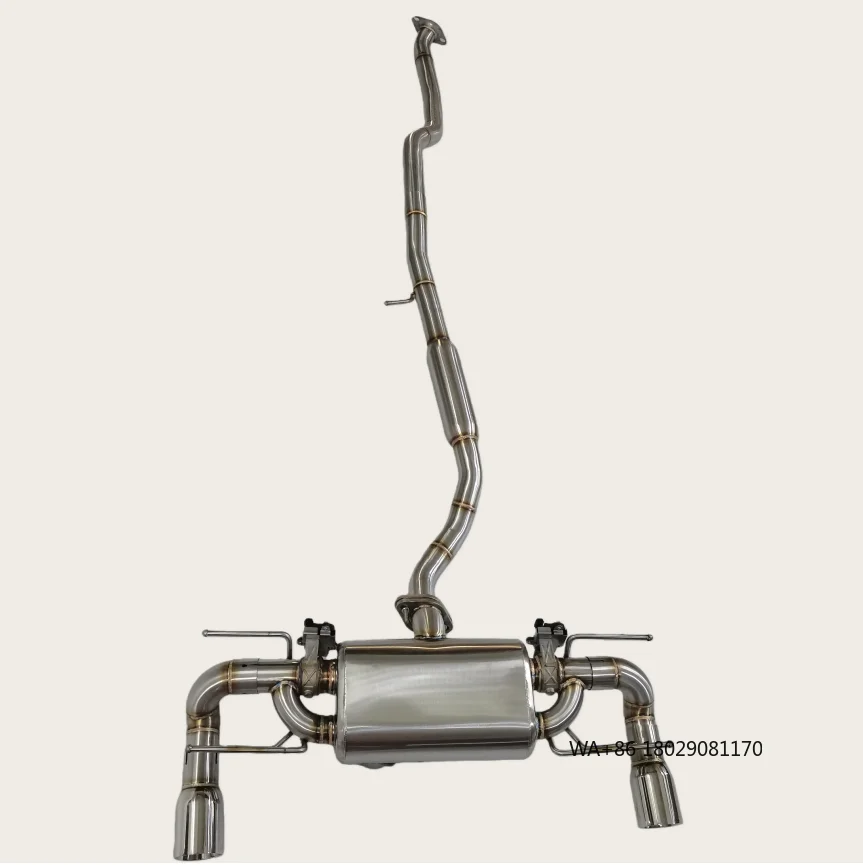 Factory Direct Sales Exhaust Pipe Muffler for MX-5 2.0 ND With Electric Valved Sport Exhaust Catback System
Factory Direct Sales Exhaust Pipe Muffler for MX-5 2.0 ND With Electric Valved Sport Exhaust Catback System
