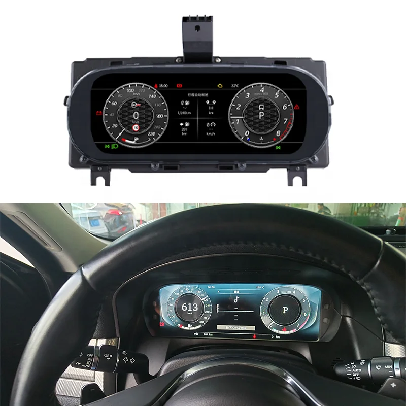 Linux CarPlay LCD Speedometer for Jaguar XF XFL 2016-2019 Dashboard Modification Smart Car LCD Digital Cluster Instrument Panel
Linux CarPlay LCD Speedometer for Jaguar XF XFL 2016-2019 Dashboard Modification Smart Car LCD Digital Cluster Instrument Panel