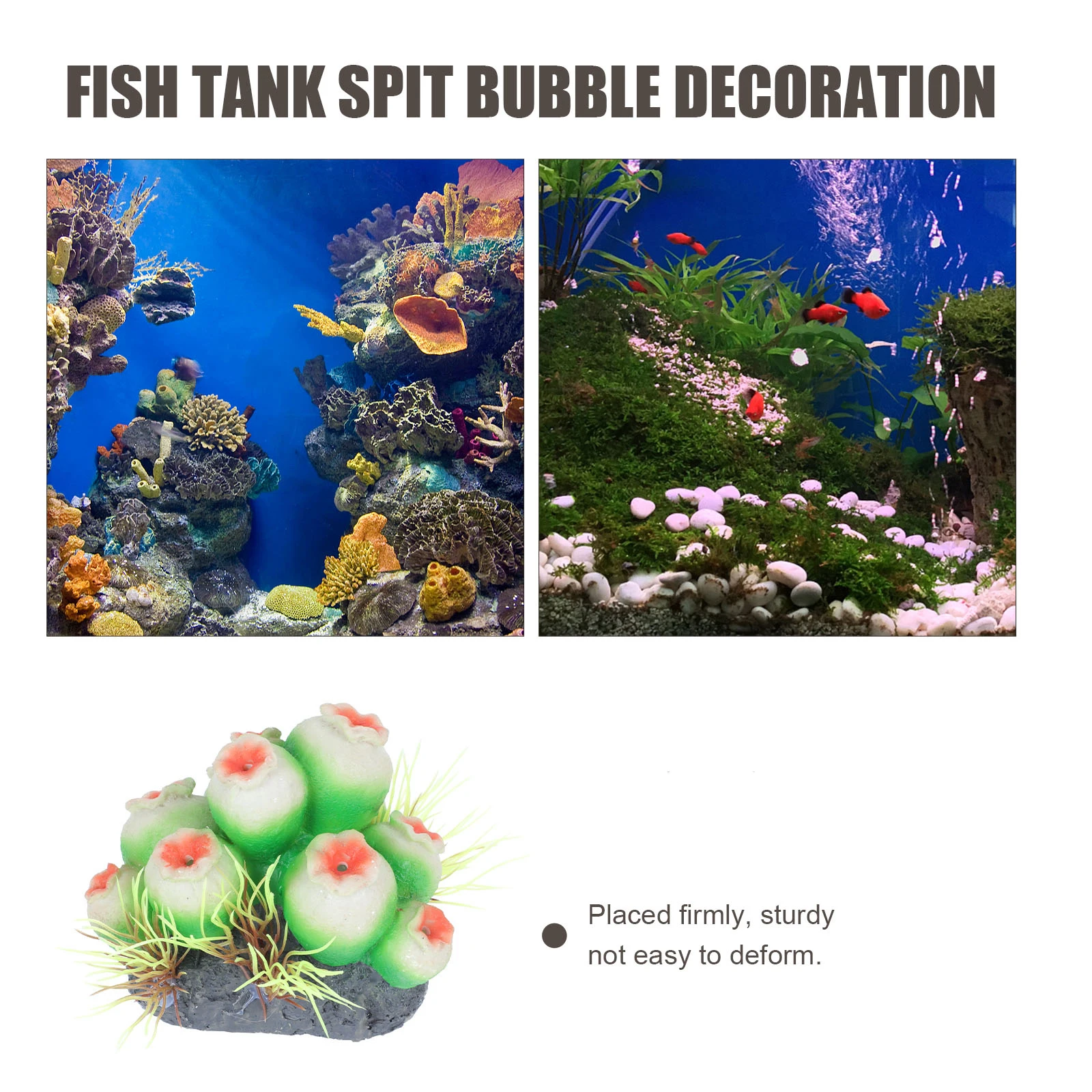 Bubble Spitting Flower nament Realistic Resin Plant Fish Tank Aquarium Pond Decoration Fish Tank Resin Decoration Oxygenating
Bubble Spitting Flower nament Realistic Resin Plant Fish Tank Aquarium Pond Decoration Fish Tank Resin Decoration Oxygenating