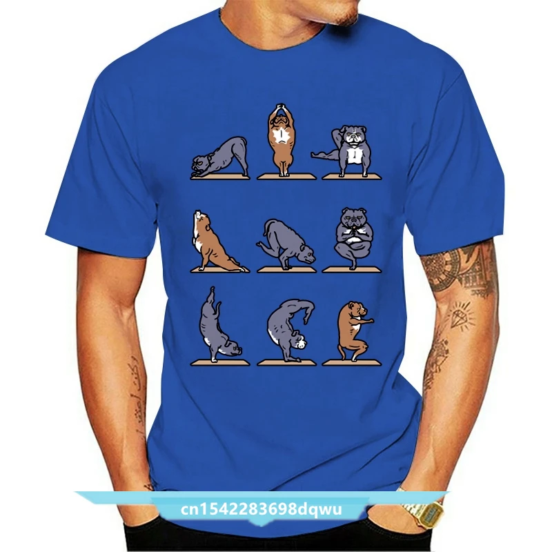 Men's Bull Terrier Yoga T Shirt Character Short Sleeve S-XXXL Outfit Fitness Comical Summer Cool Shirt
Men's Bull Terrier Yoga T Shirt Character Short Sleeve S-XXXL Outfit Fitness Comical Summer Cool Shirt