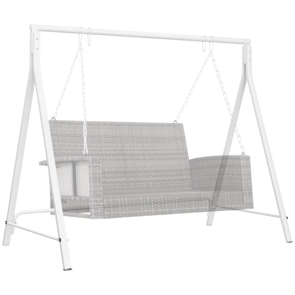 Metal Porch Swing Stand, Heavy Duty Swing Frame, Hanging Chair Stand Only, 528 LBS Weight Capacity, for Backyard,, Customized
Metal Porch Swing Stand, Heavy Duty Swing Frame, Hanging Chair Stand Only, 528 LBS Weight Capacity, for Backyard,, Customized