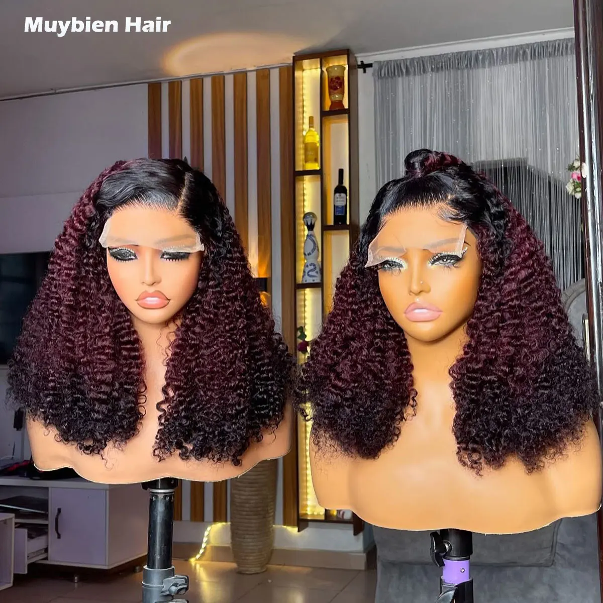 Super Double Drawn 3 Tone Colored 5by5 Burmese Curls Wig 100% Human Hair 13x6 13x4 HD Lace Front Pixie Curly Wigs Glueless Wig
Super Double Drawn 3 Tone Colored 5by5 Burmese Curls Wig 100% Human Hair 13x6 13x4 HD Lace Front Pixie Curly Wigs Glueless Wig