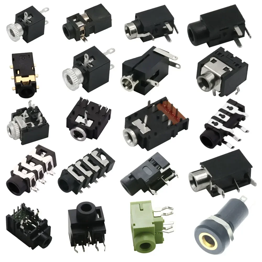 2.5MM 3.5MM Headphone Jack Audio Jack Audio Socket 3/4/5/6/8 Pin PJ-201M PJ-210B PJ-301M PJ-306M PJ-307 PJ-313 PJ-317A PJ-391
2.5MM 3.5MM Headphone Jack Audio Jack Audio Socket 3/4/5/6/8 Pin PJ-201M PJ-210B PJ-301M PJ-306M PJ-307 PJ-313 PJ-317A PJ-391