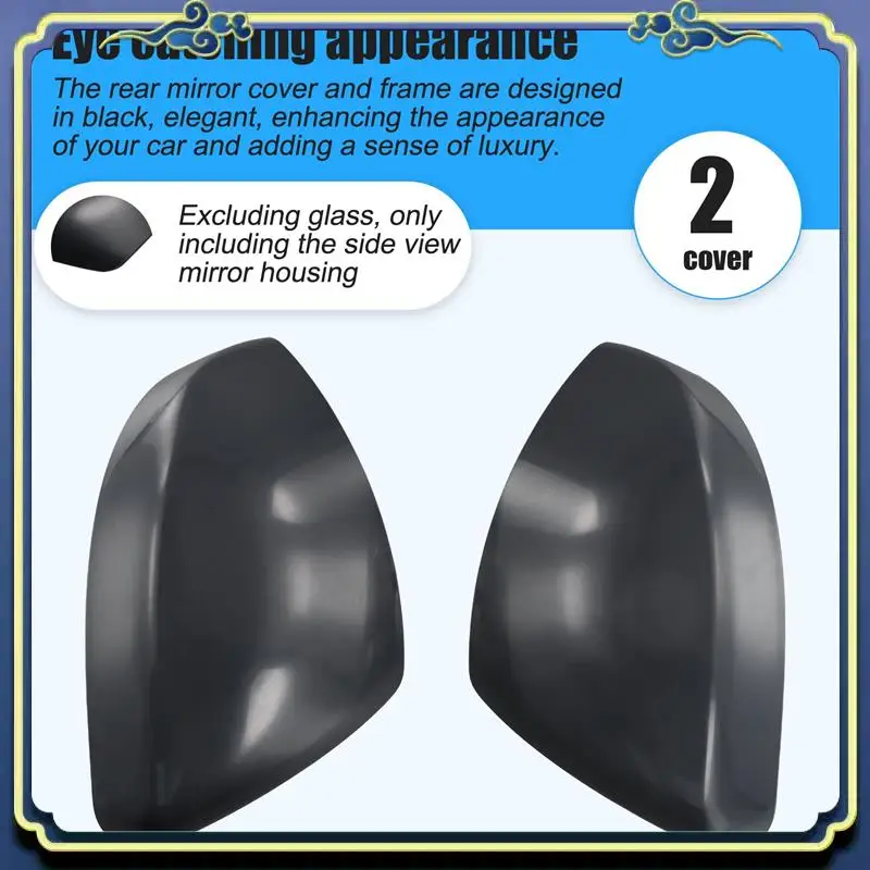 AU16-1Pair Door Mirror Cover LR048353 LR048354 For Range Rover Evoque L538 Discovery Sport Velar Rearview Mirror Shell
AU16-1Pair Door Mirror Cover LR048353 LR048354 For Range Rover Evoque L538 Discovery Sport Velar Rearview Mirror Shell