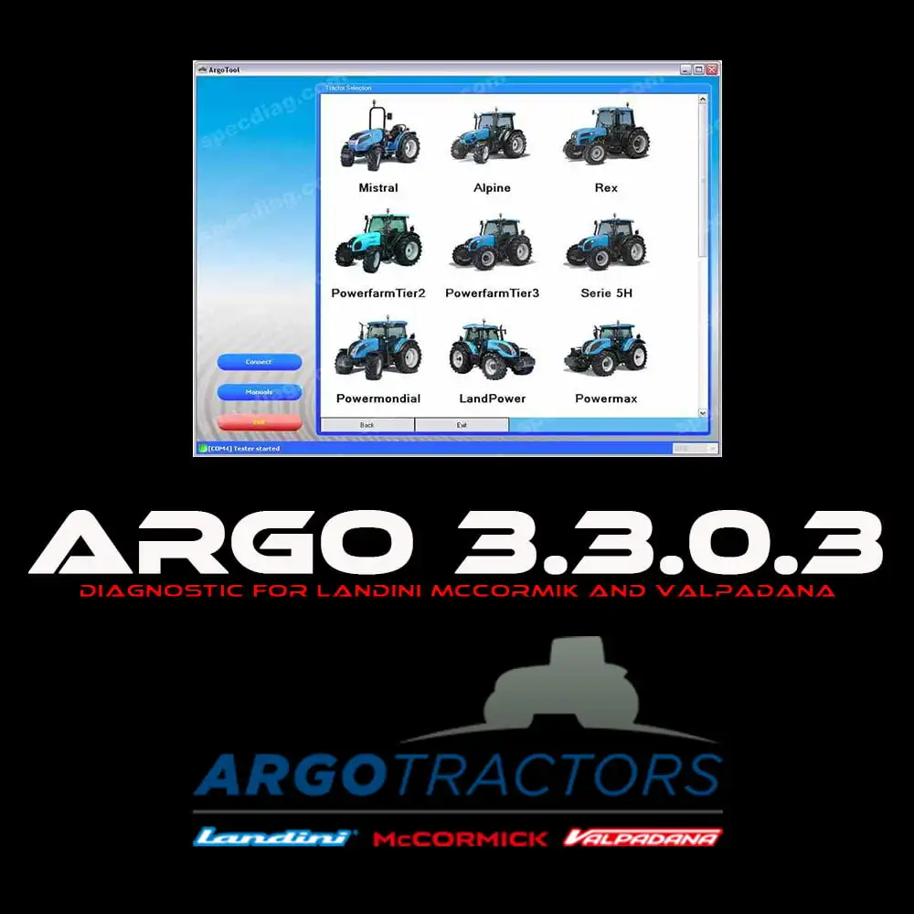 AutoDVD2 Argo Tool 3.3.0.3 DIAGNOSTIC SOFTWARE For Landini and McCormik and Valpadana
AutoDVD2 Argo Tool 3.3.0.3 DIAGNOSTIC SOFTWARE For Landini and McCormik and Valpadana