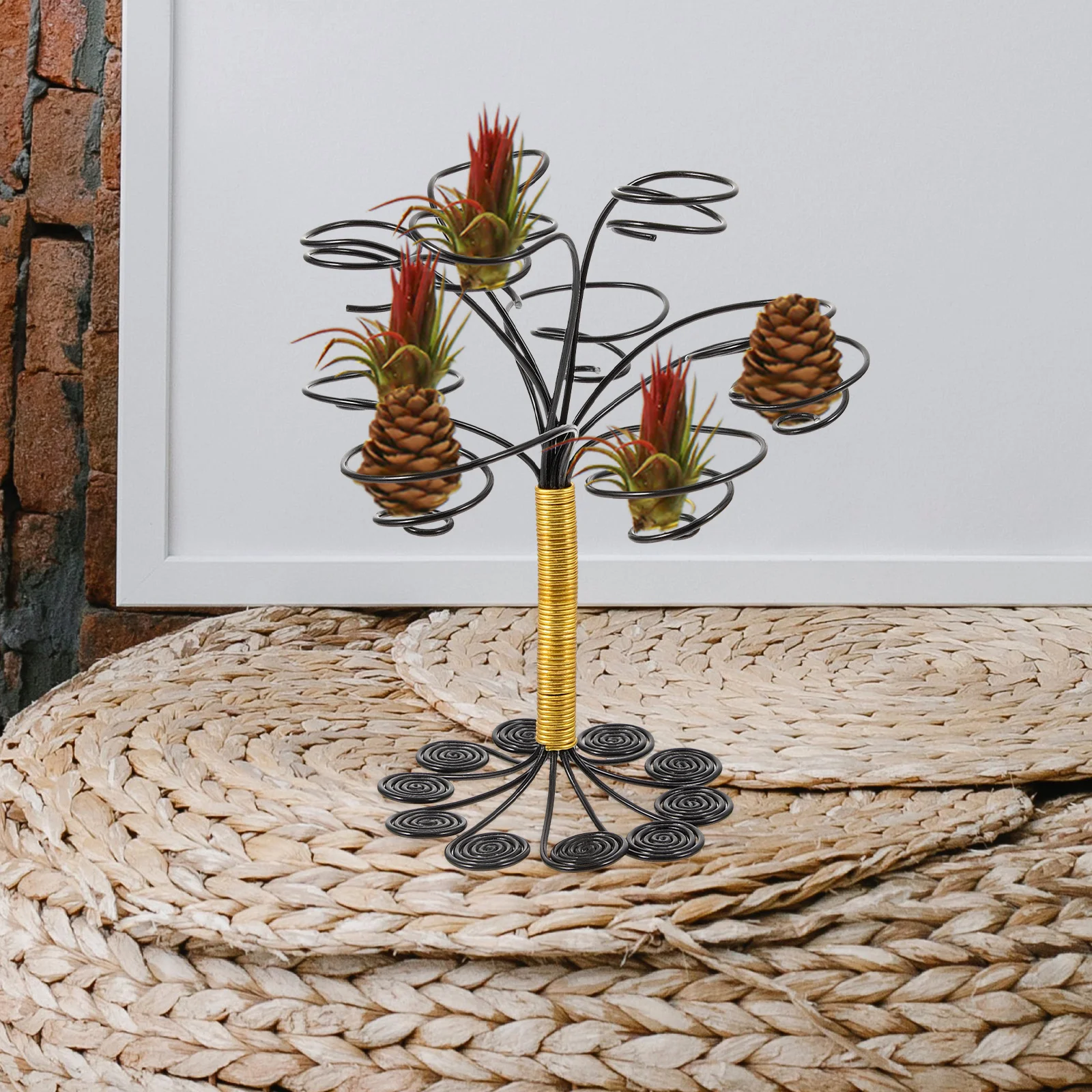 Aluminum Wire Flower Stand Plant Air Planter Holder Container Bracket Accessories Office Plants Holders
Aluminum Wire Flower Stand Plant Air Planter Holder Container Bracket Accessories Office Plants Holders