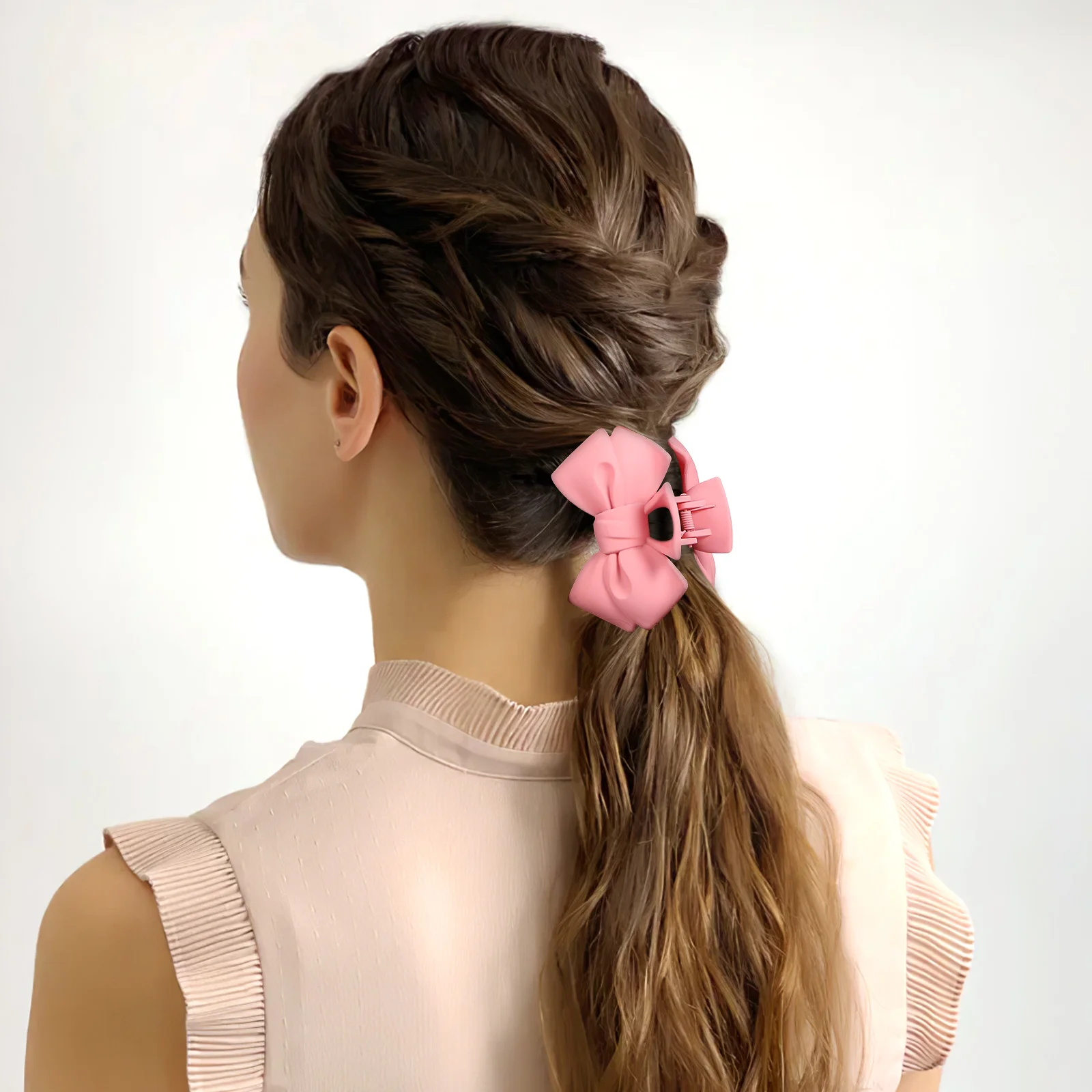 6 pcs Bow Hair Clips Claw Barrettes for Women Fashionable Strong Material Thick Hair Easy Use Decorative
6 pcs Bow Hair Clips Claw Barrettes for Women Fashionable Strong Material Thick Hair Easy Use Decorative