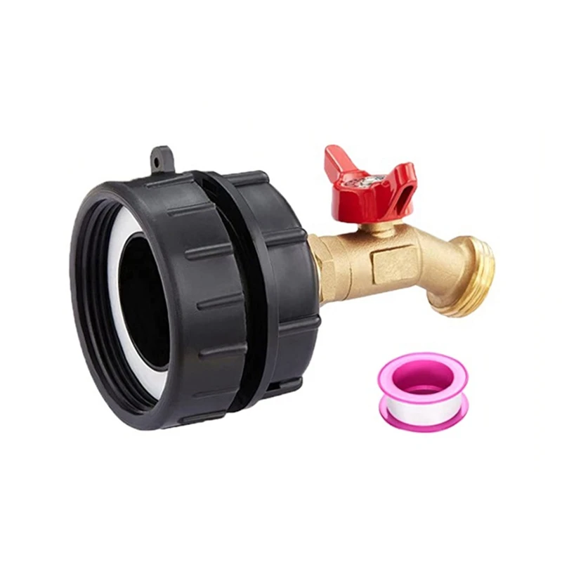 IBC Tote Fittings Adapter 275-330 Gallon Tote Valve Fine Thread Adapter Replace, Drain Adapter With Ball Valve
IBC Tote Fittings Adapter 275-330 Gallon Tote Valve Fine Thread Adapter Replace, Drain Adapter With Ball Valve