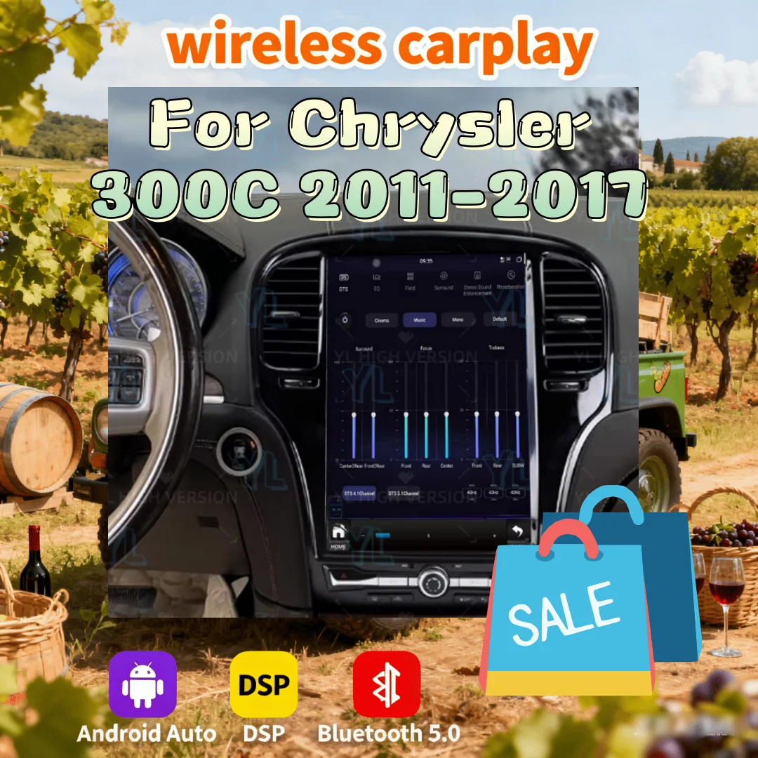 Touch Screen 14.5'' Android 14 For Chrysler 300C 2011-2017 Car GPS Navigation CarPlay HD Head Unit Multimedia Player Radio Auto
Touch Screen 14.5'' Android 14 For Chrysler 300C 2011-2017 Car GPS Navigation CarPlay HD Head Unit Multimedia Player Radio Auto