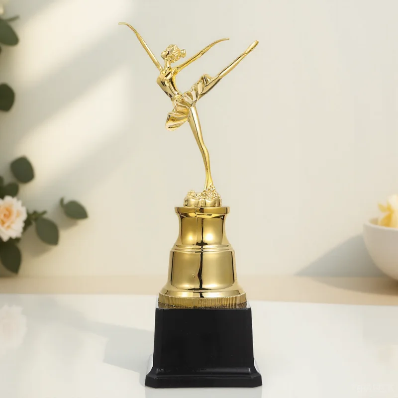 Trophy Dance Decorative Participation Souvenir Sculpture Ballet Golden Small Award Girl
Trophy Dance Decorative Participation Souvenir Sculpture Ballet Golden Small Award Girl
