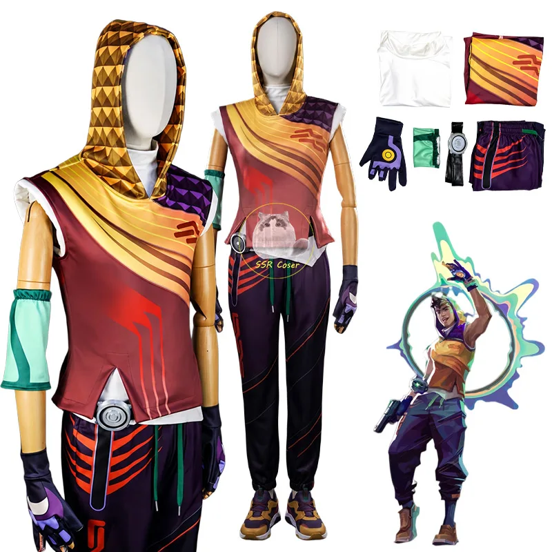 Anime Game Miks Cosplay Costumes Miks Uniform Hoodie Belt Armband Glove Halloween Cos for Men
Anime Game Miks Cosplay Costumes Miks Uniform Hoodie Belt Armband Glove Halloween Cos for Men