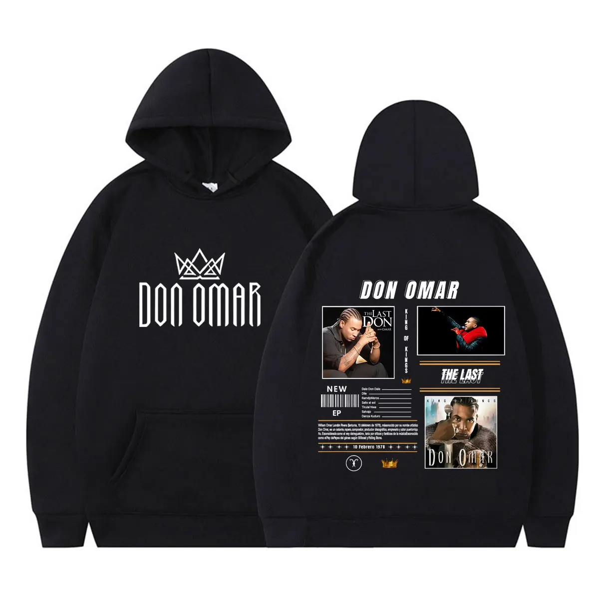 Rapper Don Omar Album Tour 2026 Print Hoodie Men Women Hip-hop Fashion Pullover Winter Long-sleeved Vintage Casual Sweatshirts
Rapper Don Omar Album Tour 2026 Print Hoodie Men Women Hip-hop Fashion Pullover Winter Long-sleeved Vintage Casual Sweatshirts