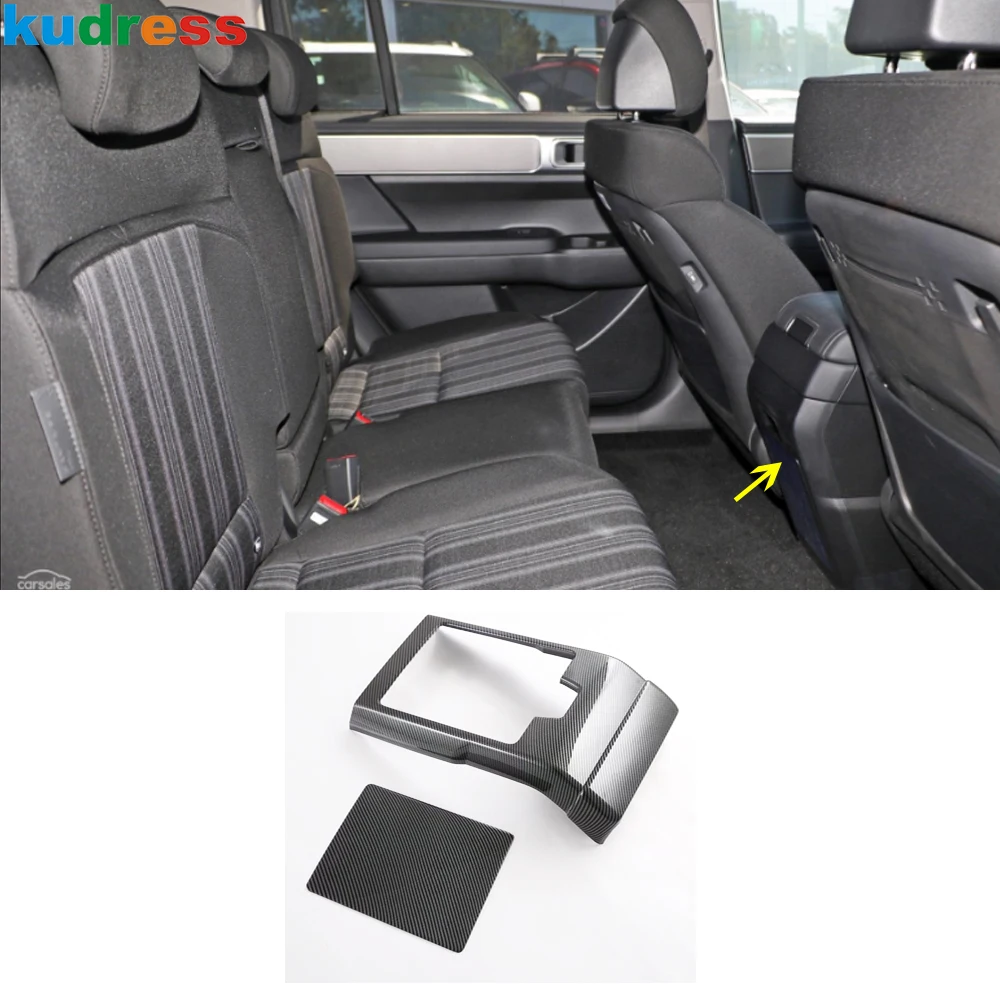 For Hyundai Santa Fe 2024 2025 2026 Carbon Fiber Car Armrest Box Rear Air Condition Vent Outlet Cover Trim Interior Accessories
For Hyundai Santa Fe 2024 2025 2026 Carbon Fiber Car Armrest Box Rear Air Condition Vent Outlet Cover Trim Interior Accessories