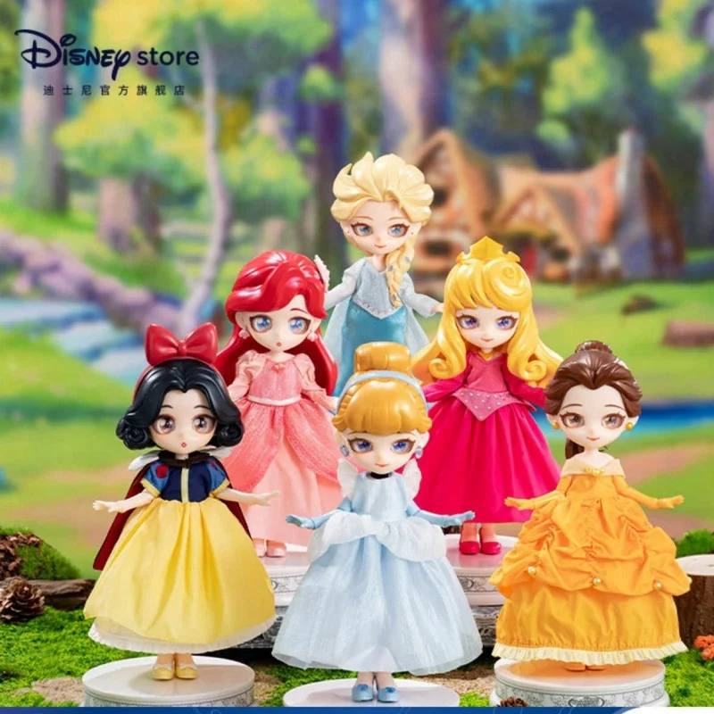 Подлинная кукла Disney 1/12 Bjd, эластичное тело, подвижная кукла, Белоснежка, Эльза Белль, серия, кукла принцессы, декор для рабочего стола, коллекционный подарок
Подлинная кукла Disney 1/12 Bjd, эластичное тело, подвижная кукла, Белоснежка, Эльза Белль, серия, кукла принцессы, декор для рабочего стола, коллекционный подарок