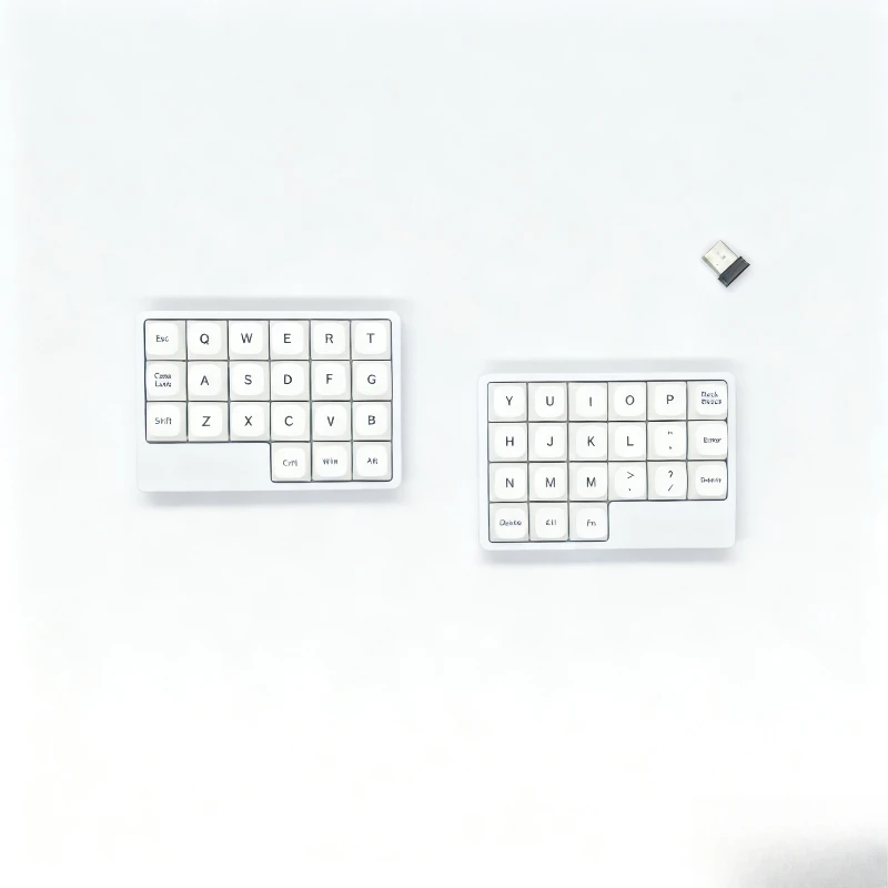 PLANK Wireless Split Keyboard Kit Customized 2.4G Hot Swap 3D Printing 42key Mini Ergonomics VIAL Split Keyboard Office Keyboard
PLANK Wireless Split Keyboard Kit Customized 2.4G Hot Swap 3D Printing 42key Mini Ergonomics VIAL Split Keyboard Office Keyboard